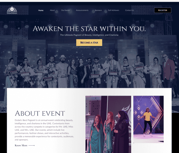 wordpress web development company client for BANI
